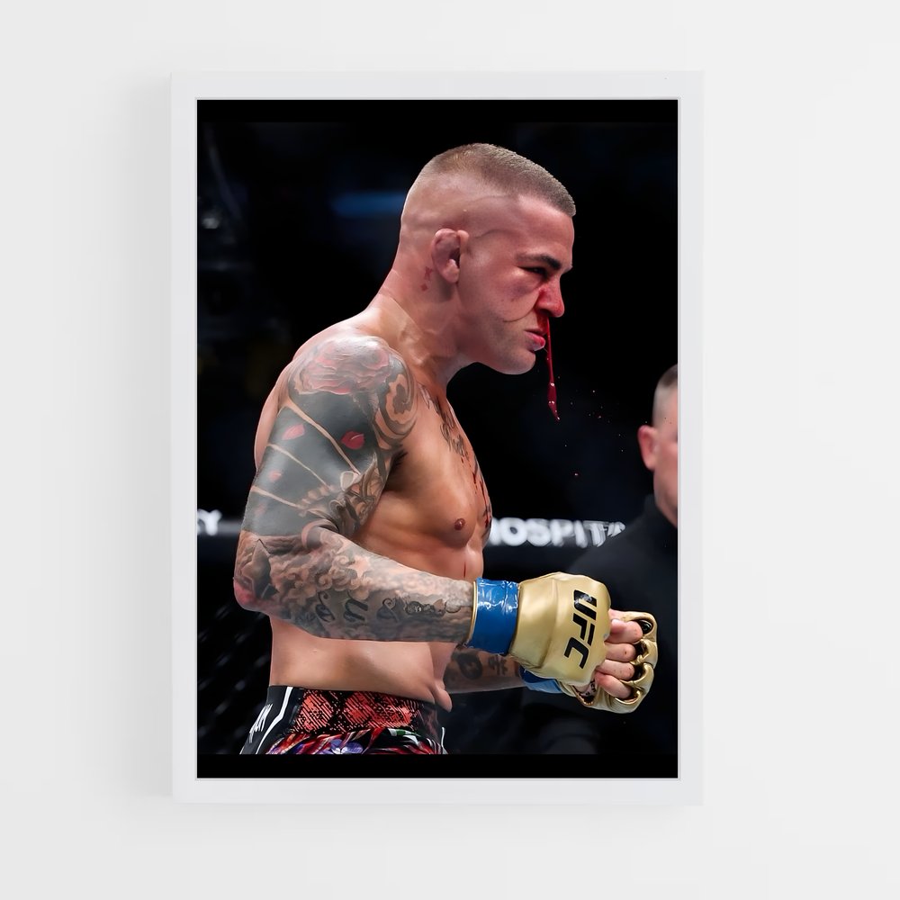Poster Dustin poirier significatifs – affiche MMA (vue 3)